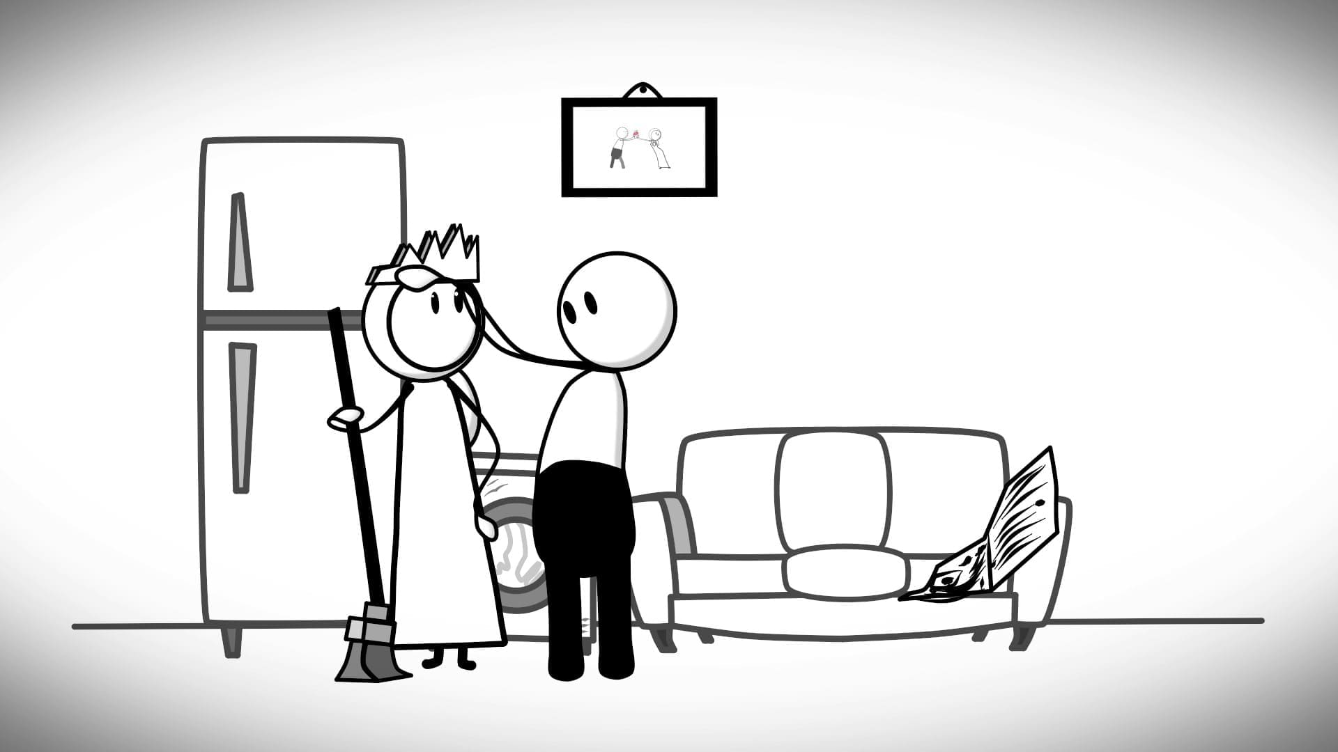 Behind every great man there's a great woman