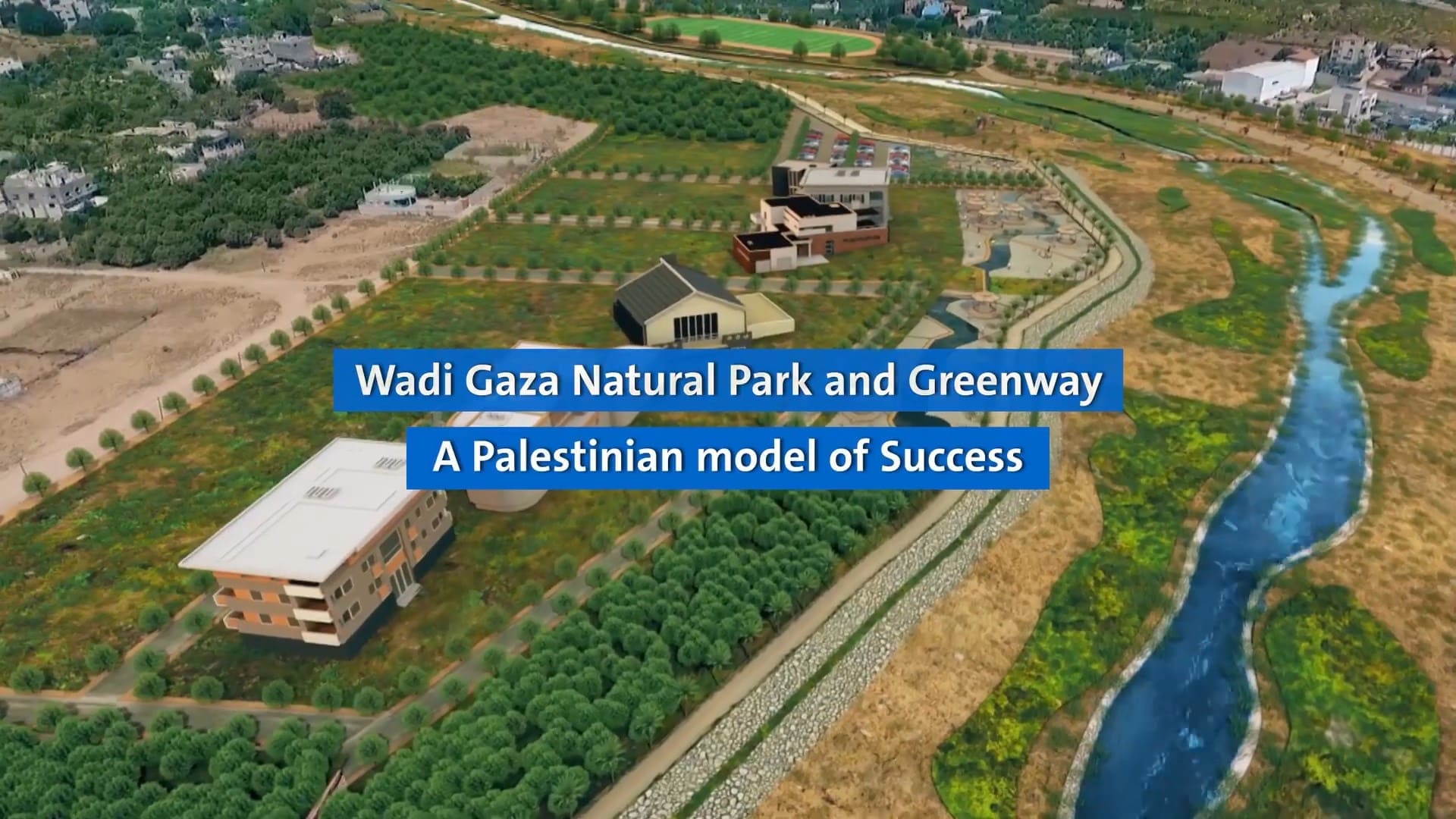 VFX - The Wadi Gaza Natural Resort Project